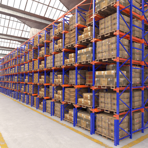 Drive-in Rack System for High-Density Pallet Storage – Maximize Warehouse Space with Forklift Access