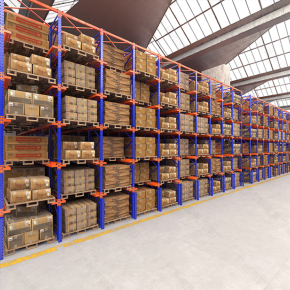 Heavy Duty Warehouse Storage Solution – Customizable Racking for Efficient Pallet Management