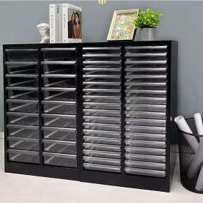 Modular Drawer Storage System – Stackable Plastic Drawers for Paper & Office Supplies
