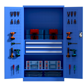 Steel Garage Tool Cabinet – Heavy-Duty Metal Storage for Tools & Equipment