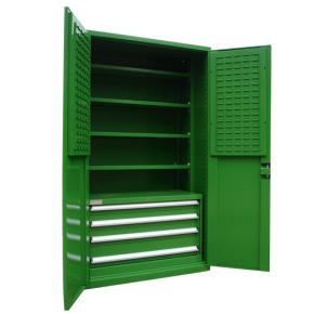 Lockable Metal Storage Cabinet – Secure Steel Cupboard for Workshop Use